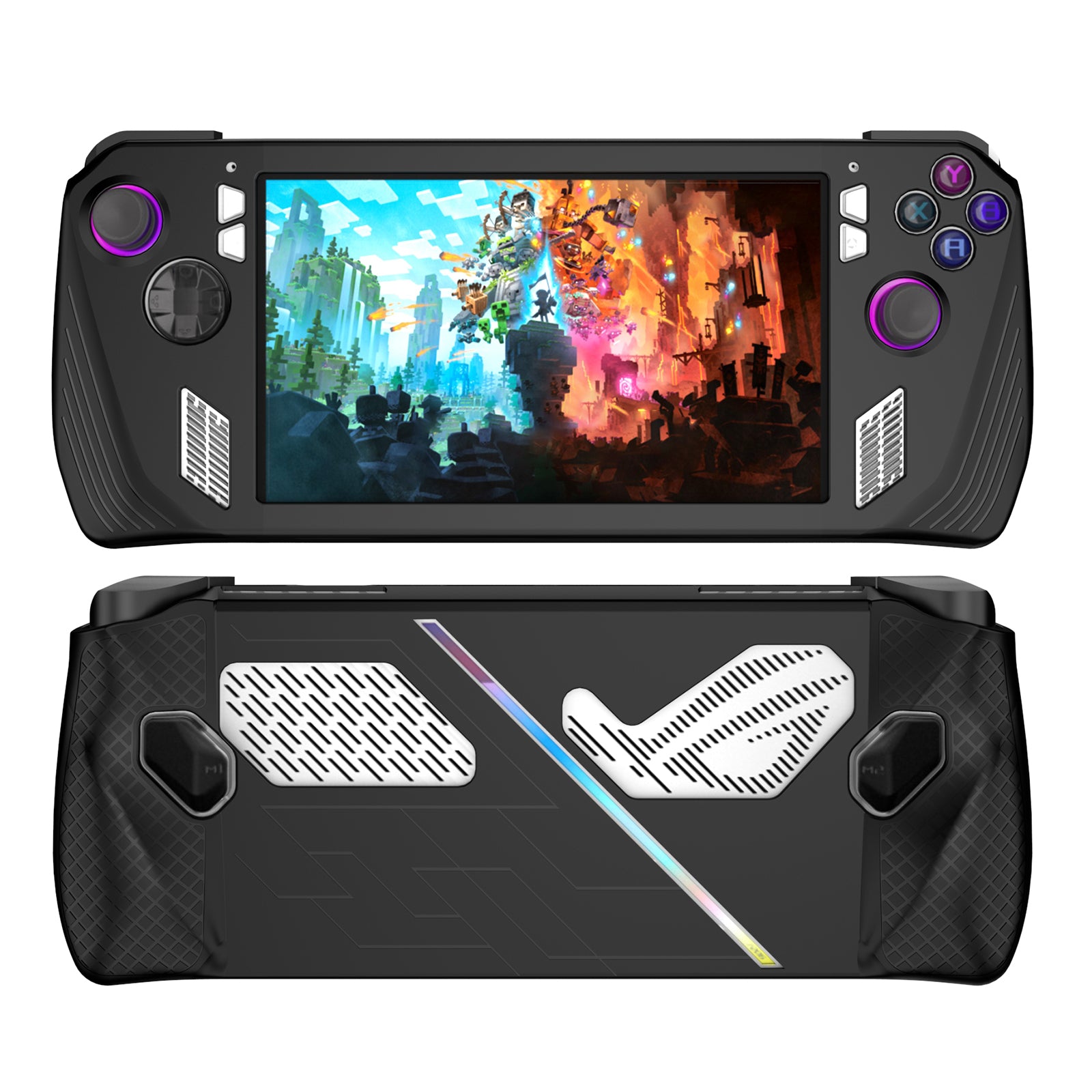 For ASUS ROG Ally Anti-Scratch Game Console Case Soft Silicone Protective Cover For ASUS ROG Ally Anti-Scratch Game Console Case Soft Silicone Protective Cover